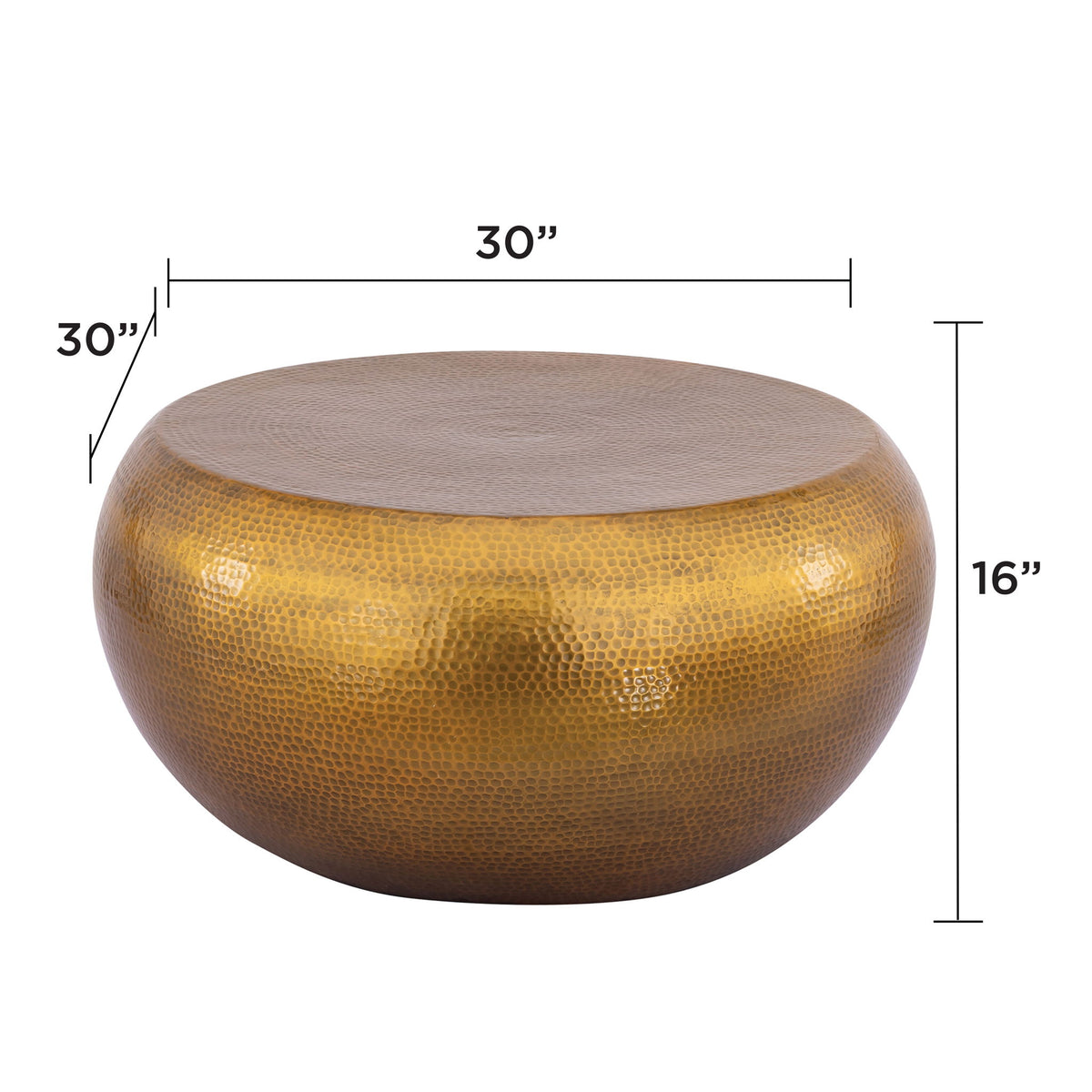 Ct-201 - Mesa de centro - Dorada