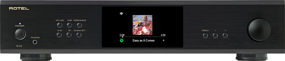 Rotel - S14 Integrated Amplified Streamer - Black