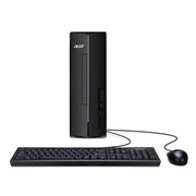 Acer - Aspire XC-1715_CZN-UB13 Desktop - AMD Ryzen 3 5400U 2021 - 8GB LPDDR5 Memory - 512GB Storage - USB Keyboard and Mouse - Black