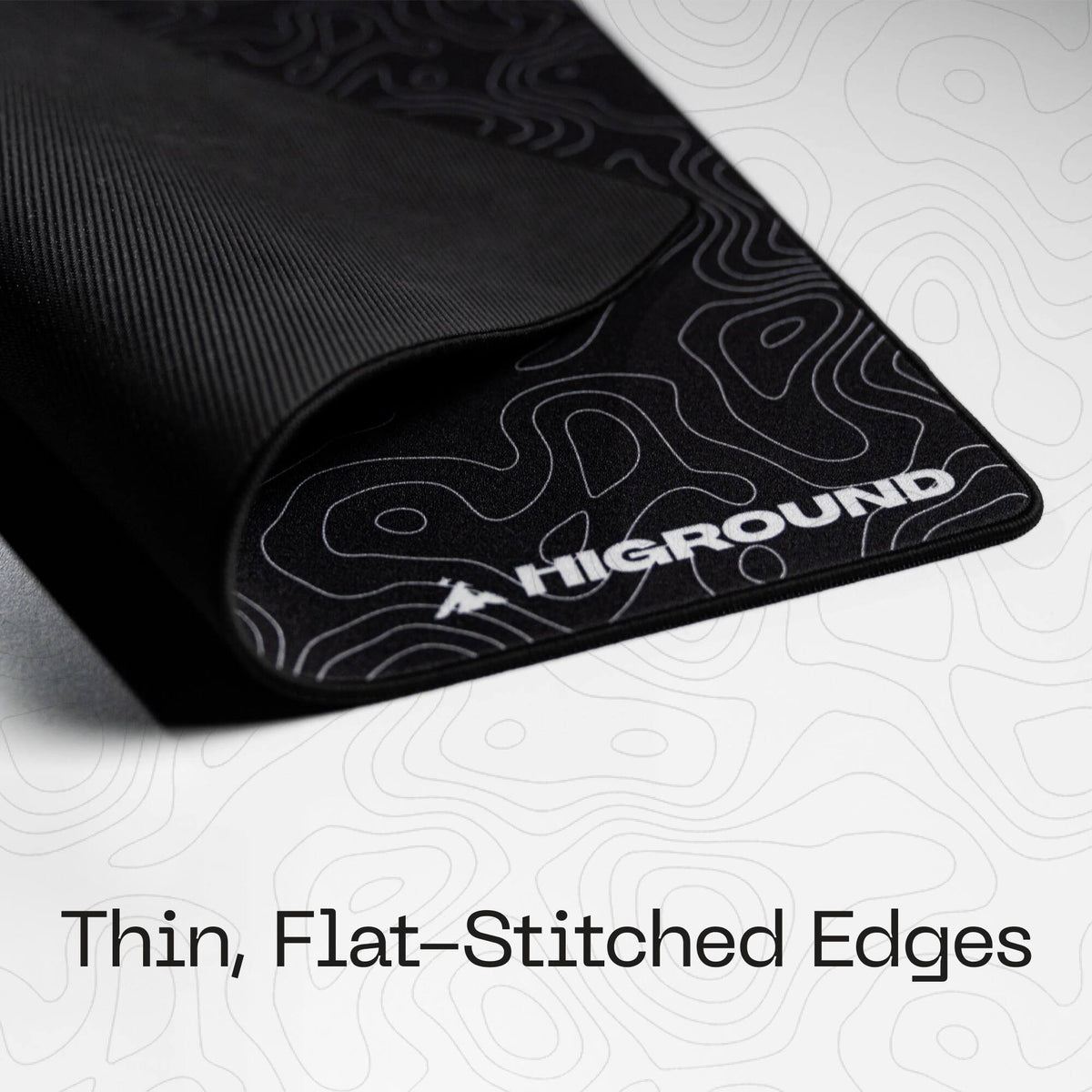 Higround - Gaming Mouse Pad Large - Black Ice