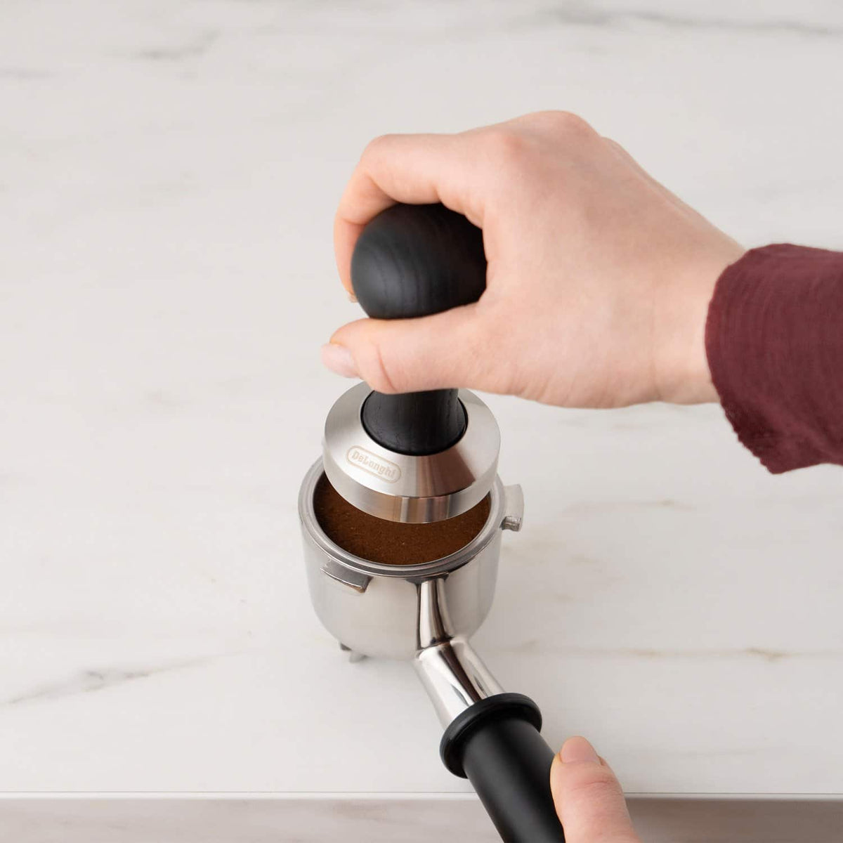 De'Longhi - 51mm Coffee Tamper - Black