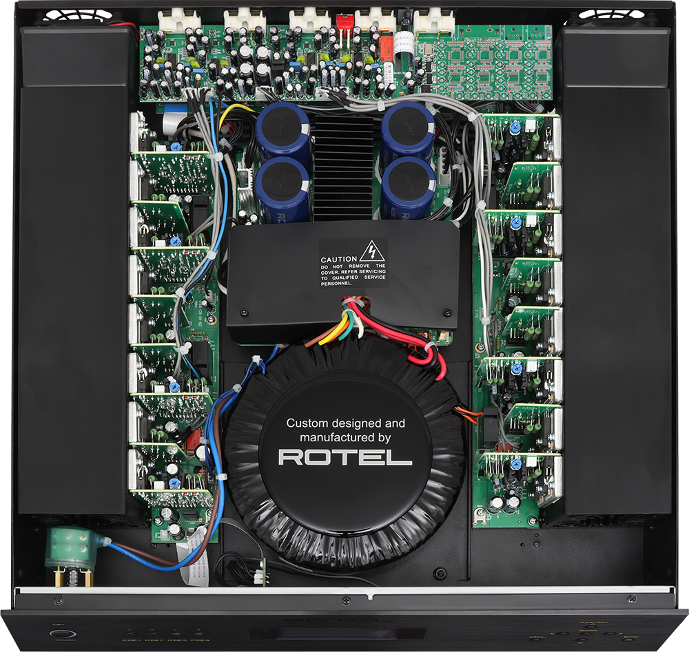 Rotel - C8 8-Ch CI Amplifier - Black