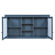 Modern Wall-Mount 2 In 1 Mirror Cabinet With Adjustable Shelves, Soft-Closing Hinges