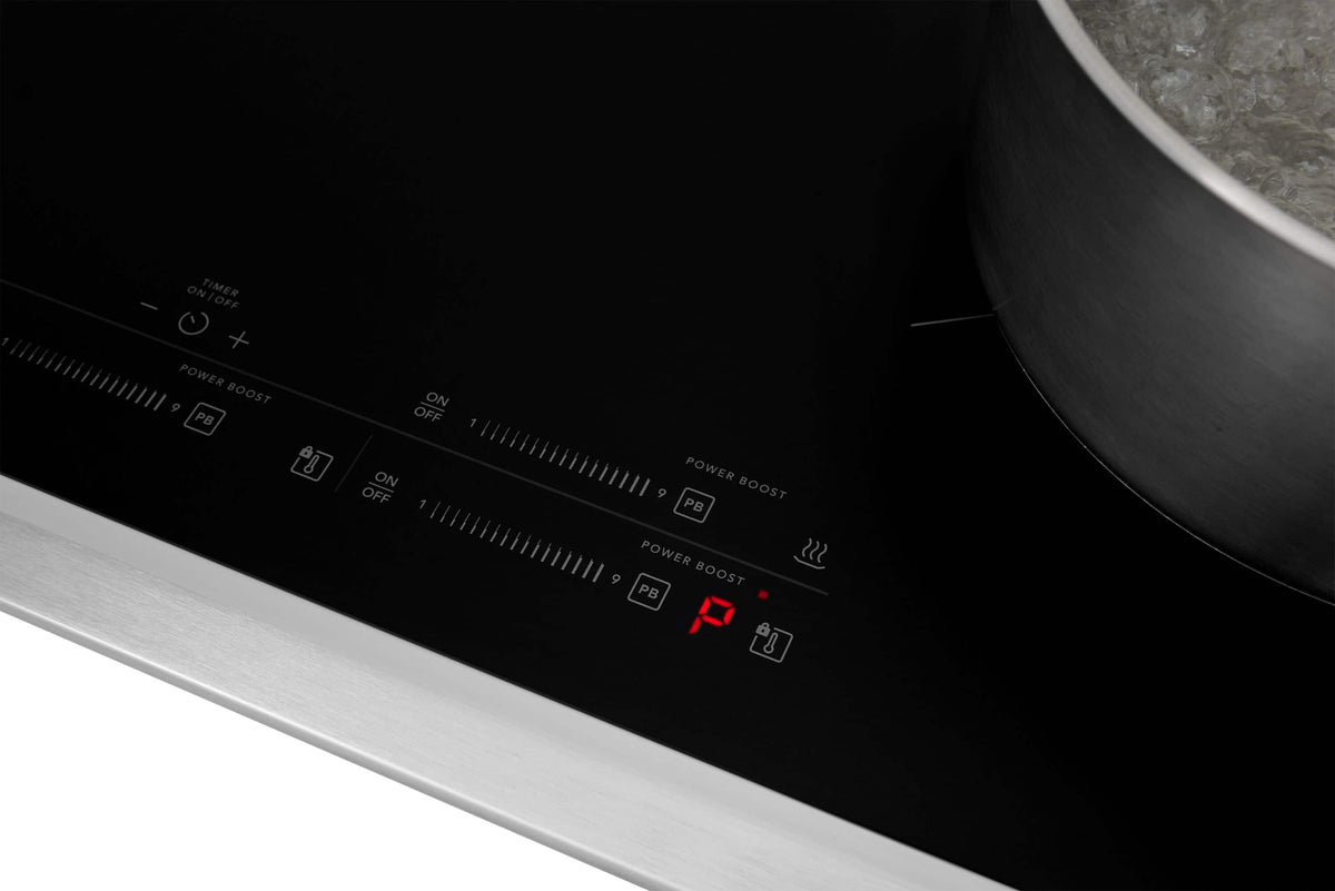 Frigidaire - Gallery 36" Induction Cooktop with MatteGuard and Power Boost - Stainless Steel