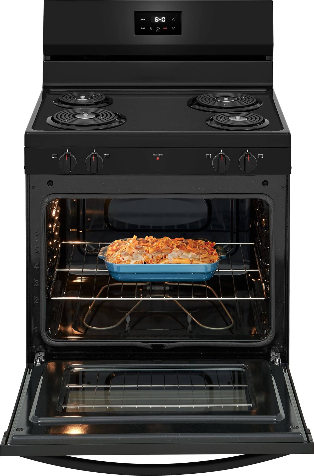 Frigidaire - 30" Electric Range - Black