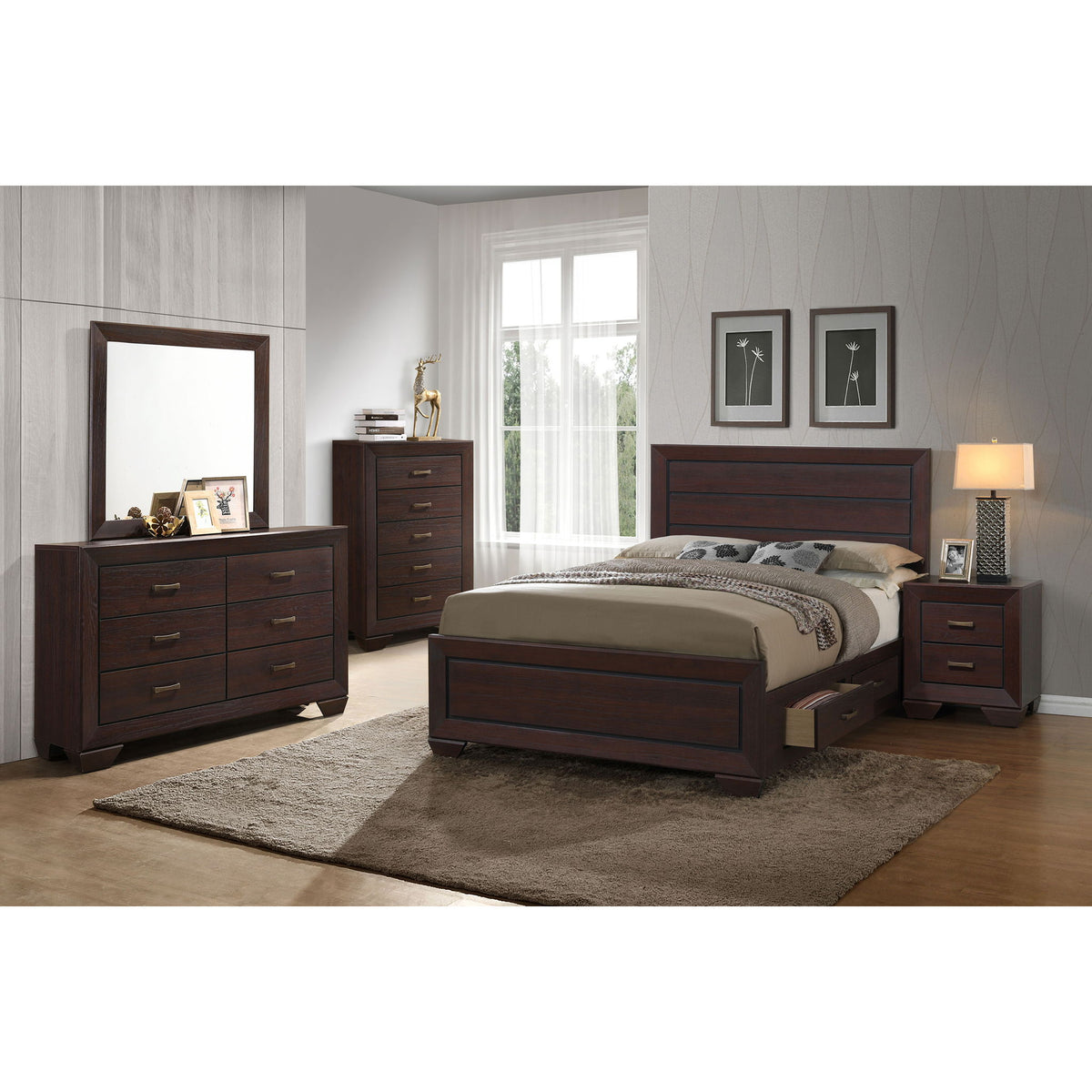 Juego de dormitorio de transición Oatfield