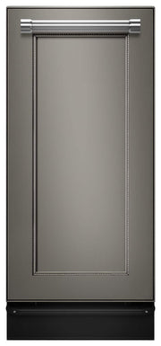 KitchenAid - 1.4 Cu. Ft. Built-In Trash Compactor - Custom Panel Ready