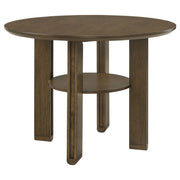 Crispin - Round Counter Height Dining Table - Brown