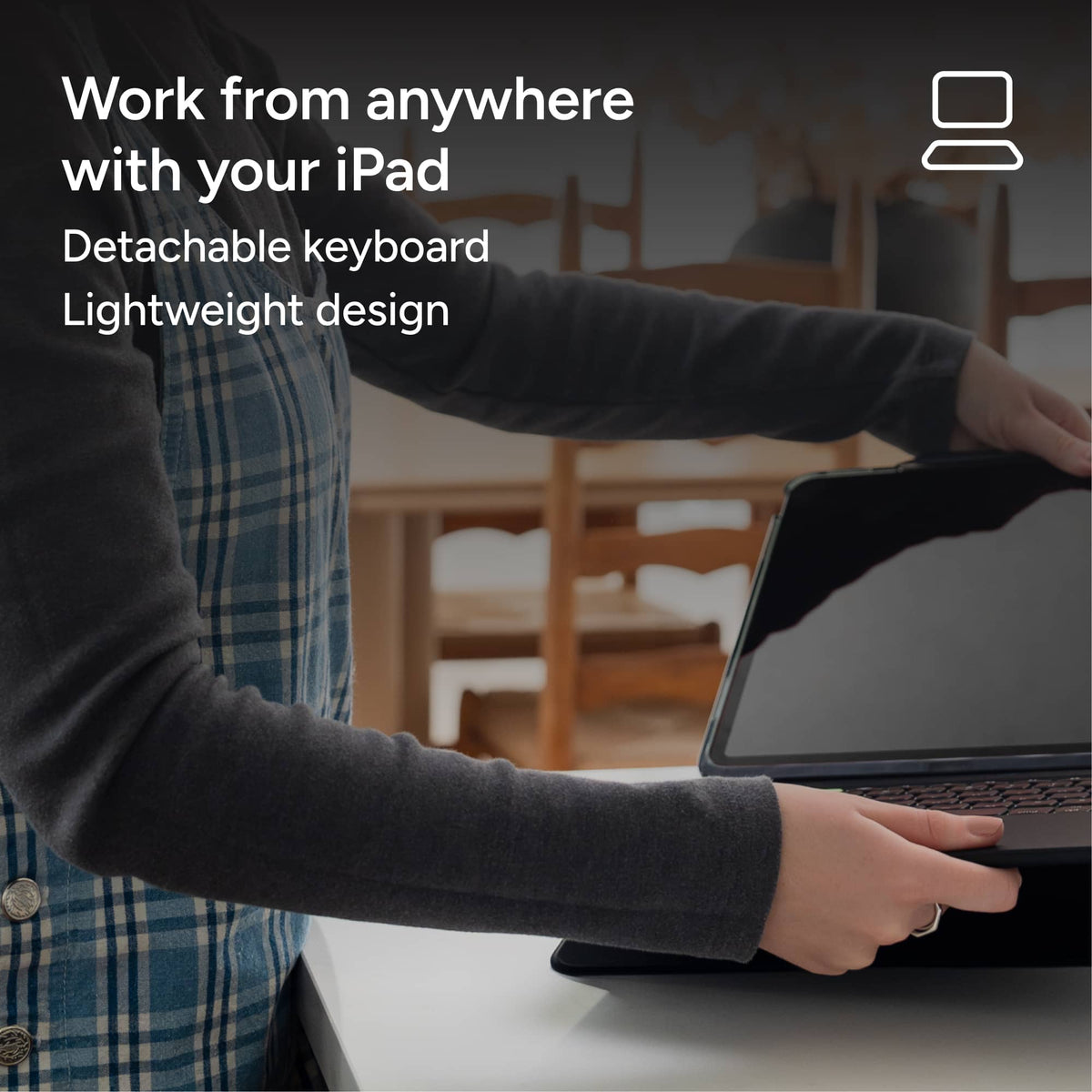 ZAGG - Pro Keys Connect Apple iPad Pro 11" (M5/M4) - Black
