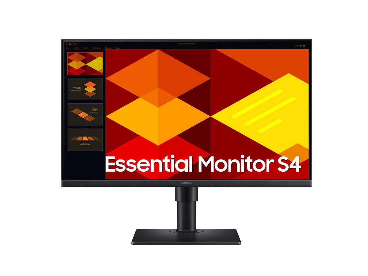 Samsung - 24" (S30GD) IPS Business Essential Monitor (HDMI) - Black