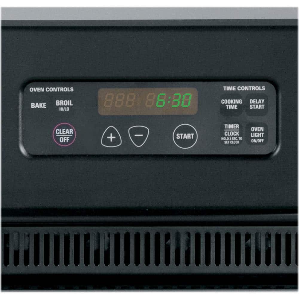 GE - 24" Built-In Single Electric Wall Oven with Electronic Oven Controls and Clear View Window - Stainless Steel