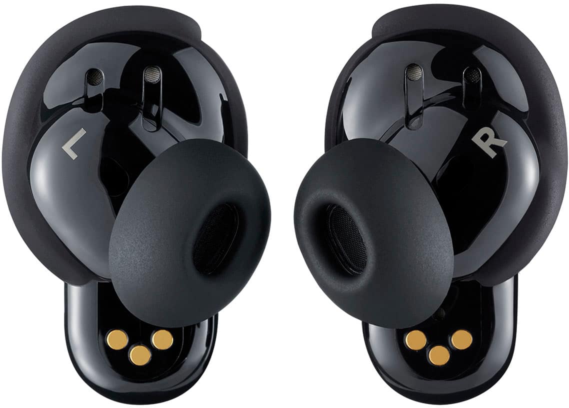 Bose - QuietComfort Ultra (2nd Gen) True Wireless Noise Cancelling In-Ear Earbuds - Black