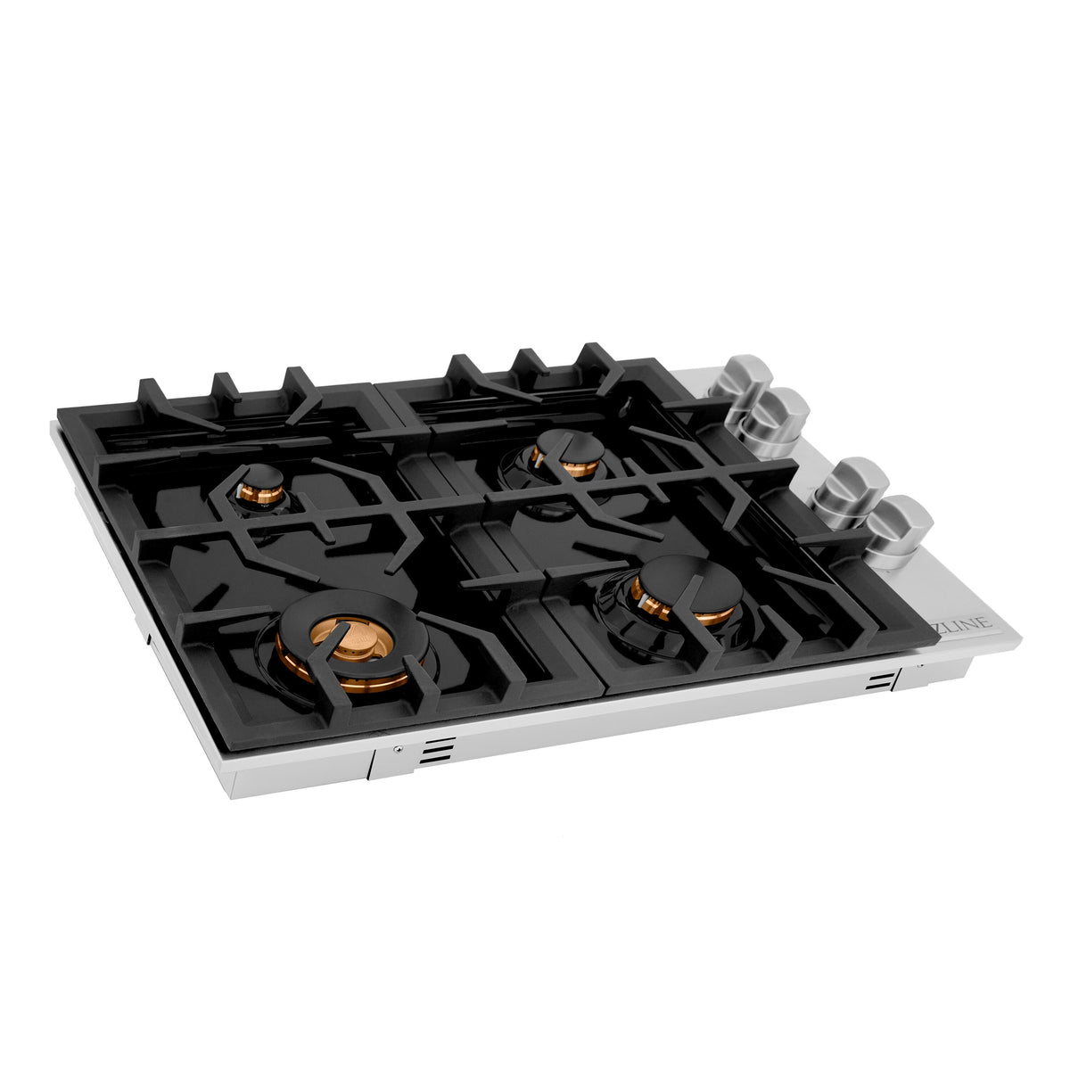 ZLINE - 30 in. Wide 4 Burner Gas Cooktop with  (RC-BR-30-PBT) - Black