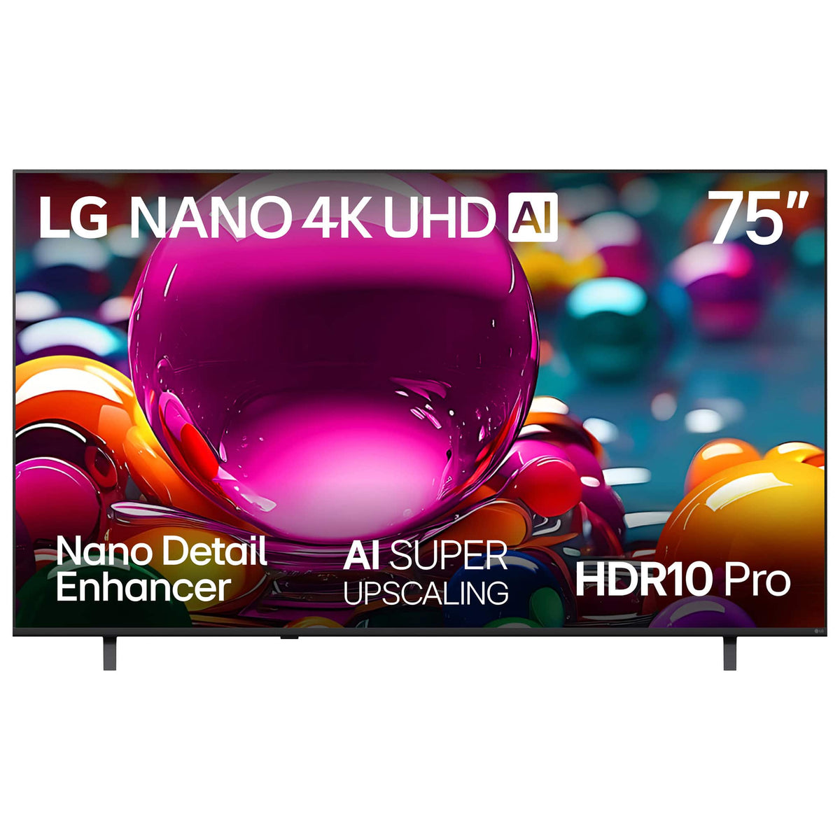 LG - 75” Class NU85 Series LED Nano 4K UHD Smart webOS TV (2026)