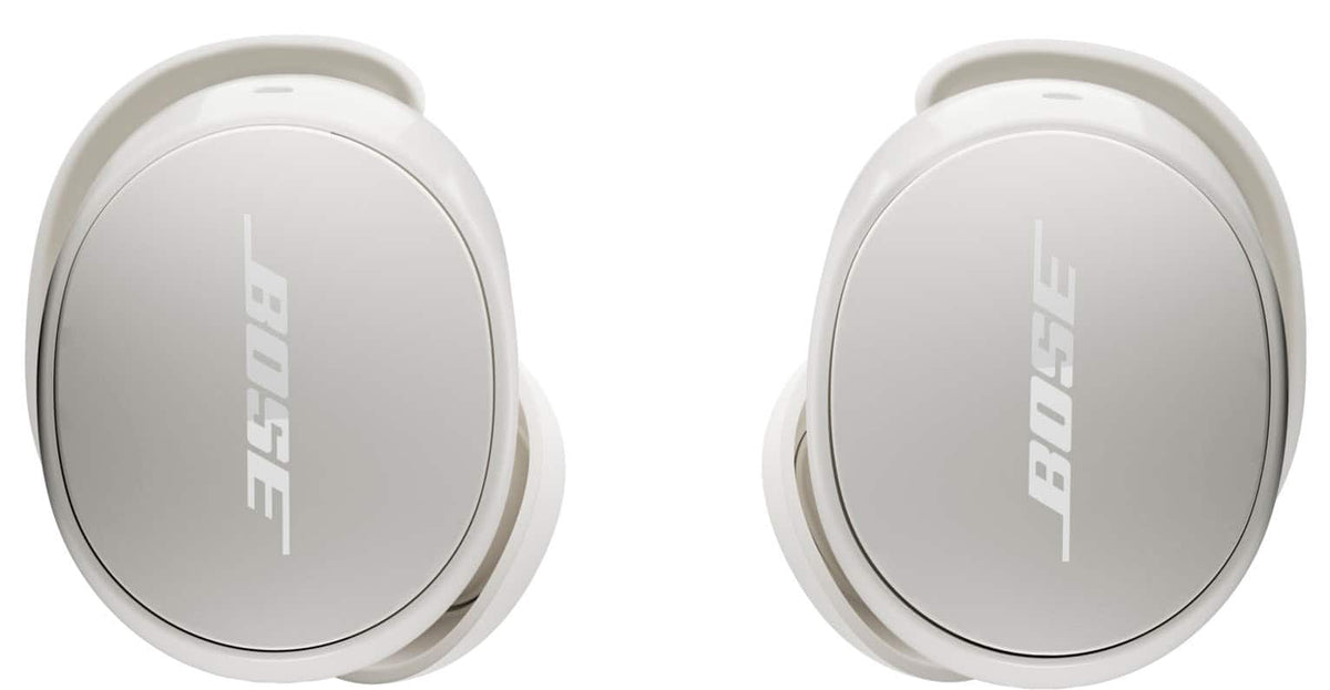 Bose - QuietComfort True Wireless Noise Cancelling In-Ear Earbuds - White Smoke