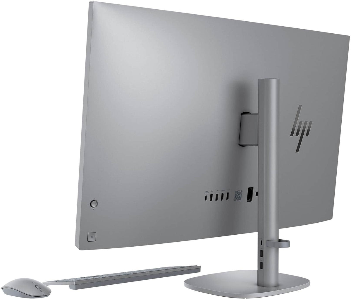 HP - OmniStudio X - Copilot+ PC - 31.5" 4K UHD AiO w/ Adjustable Height - Intel Core Ultra 7 258V '24 - 32GB Memory - 1TB SSD - Meteor Silver