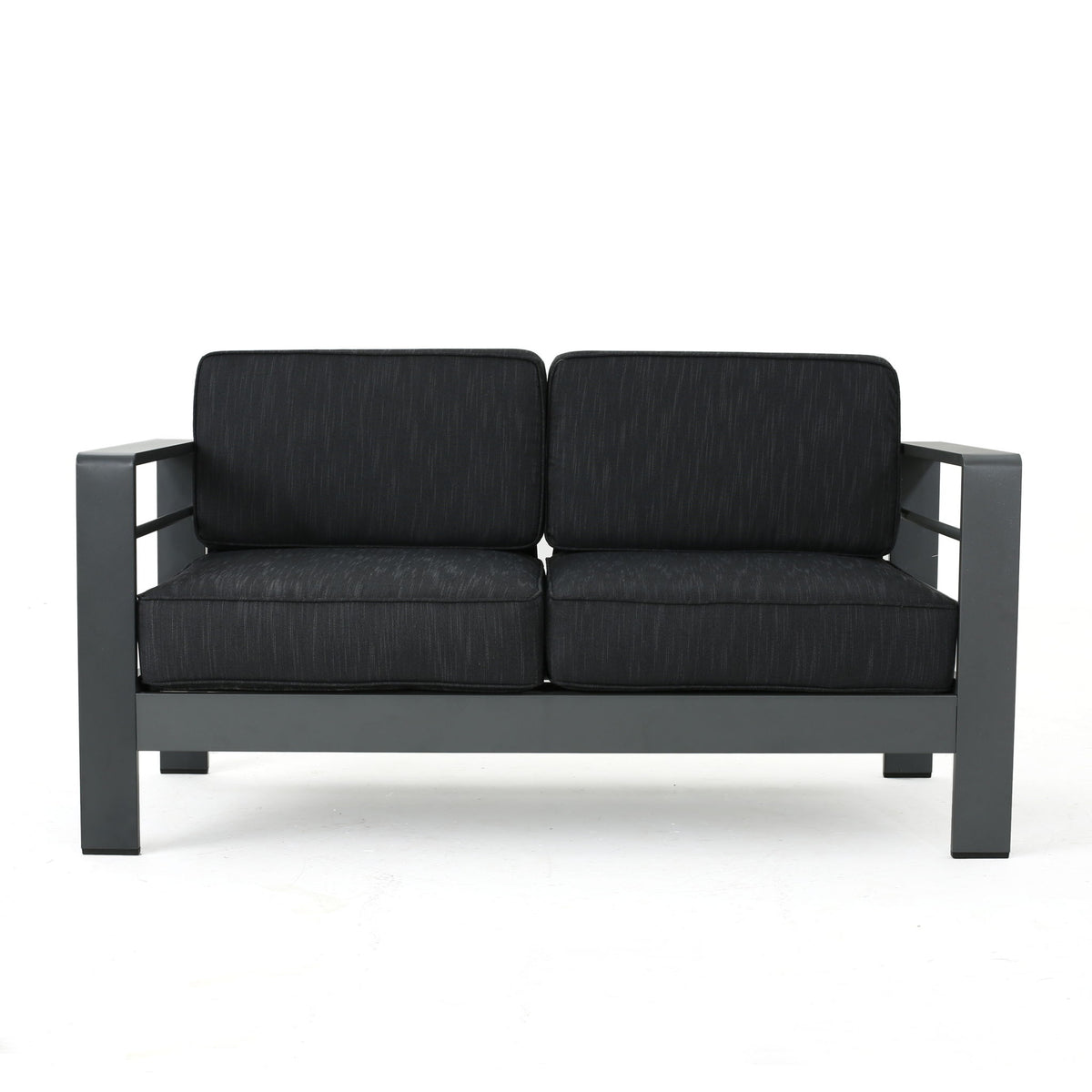 Cape Coral - Loveseat - Dark Gray