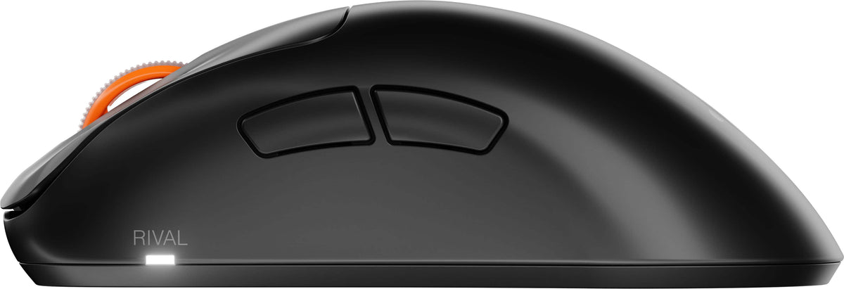 SteelSeries - Rival Pro Wireless Optical Ergonomic Gaming Mouse with 8K Polling – Ultra-Wideband/RF for PC - Wireless - Black