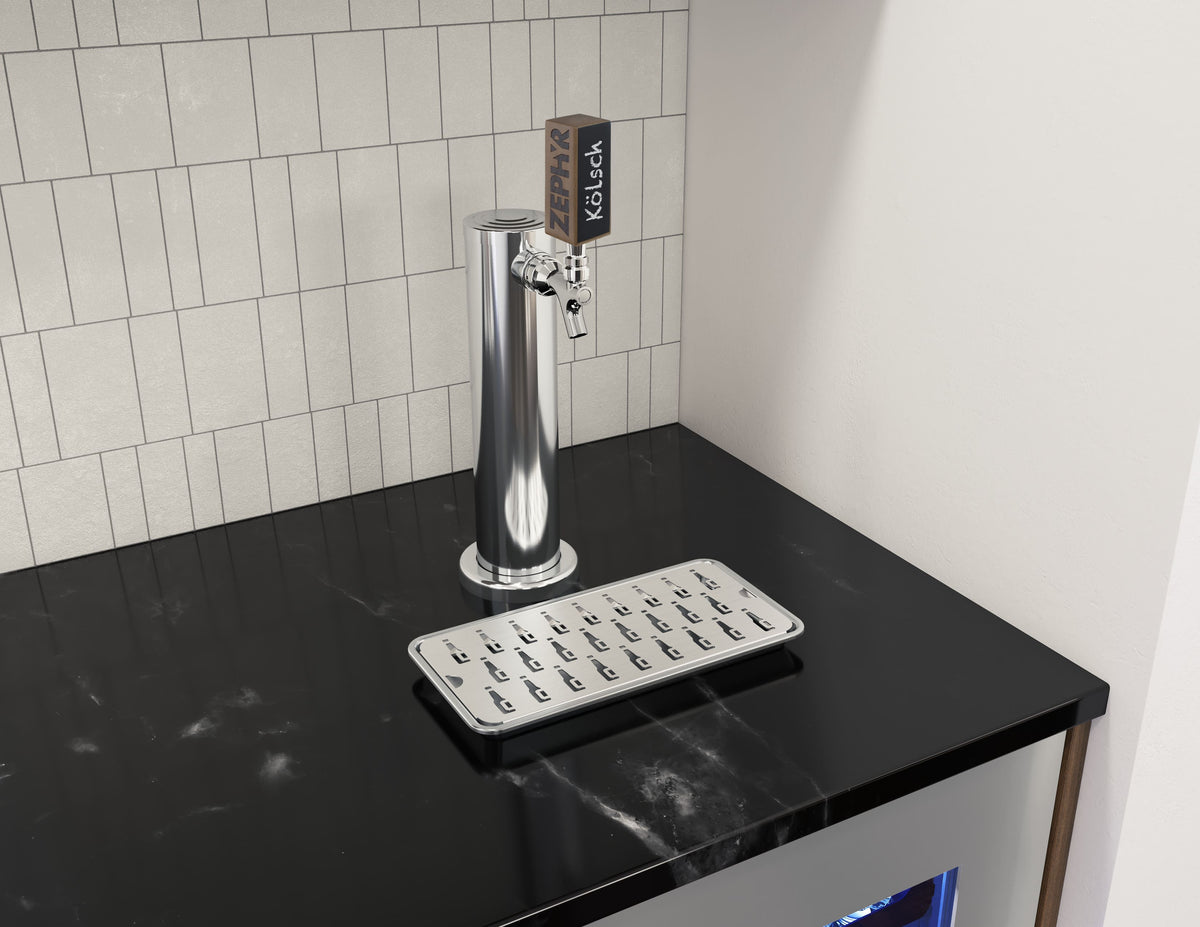 Presrv Kegerator Zephyr Tap Handle for PRKB Kegerators - Walnut