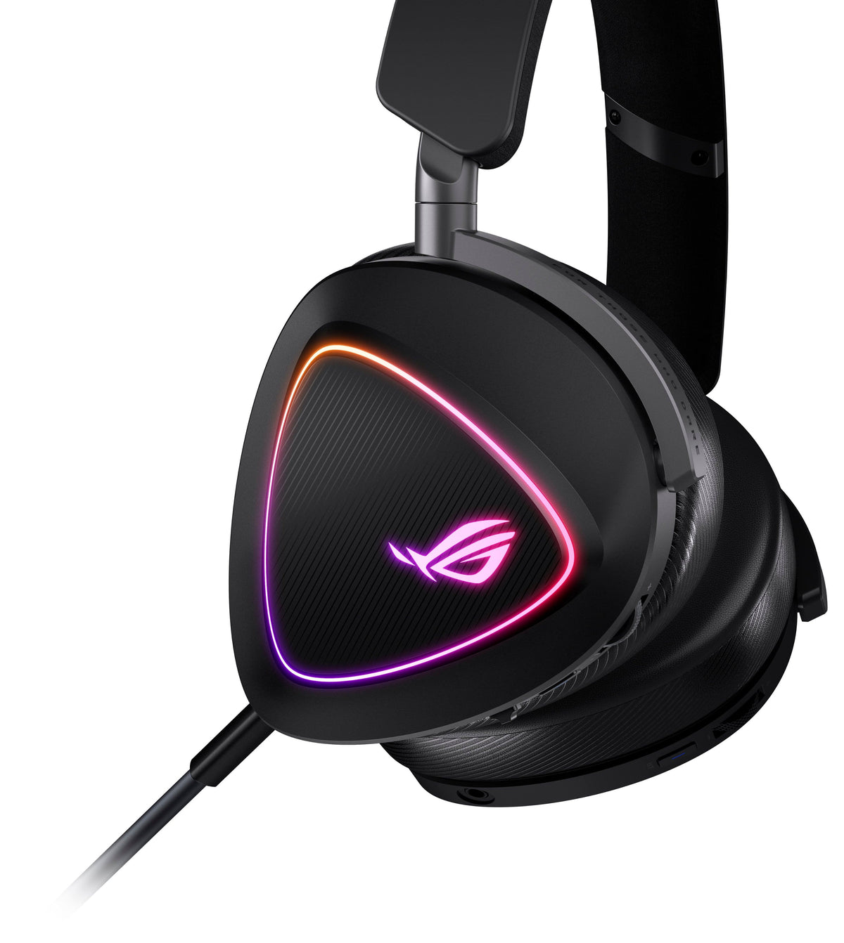 ASUS - ROG Delta II Wireless RGB Gaming Headset for PC/Mac, Xbox, PS5, PS4 and Switch - Black