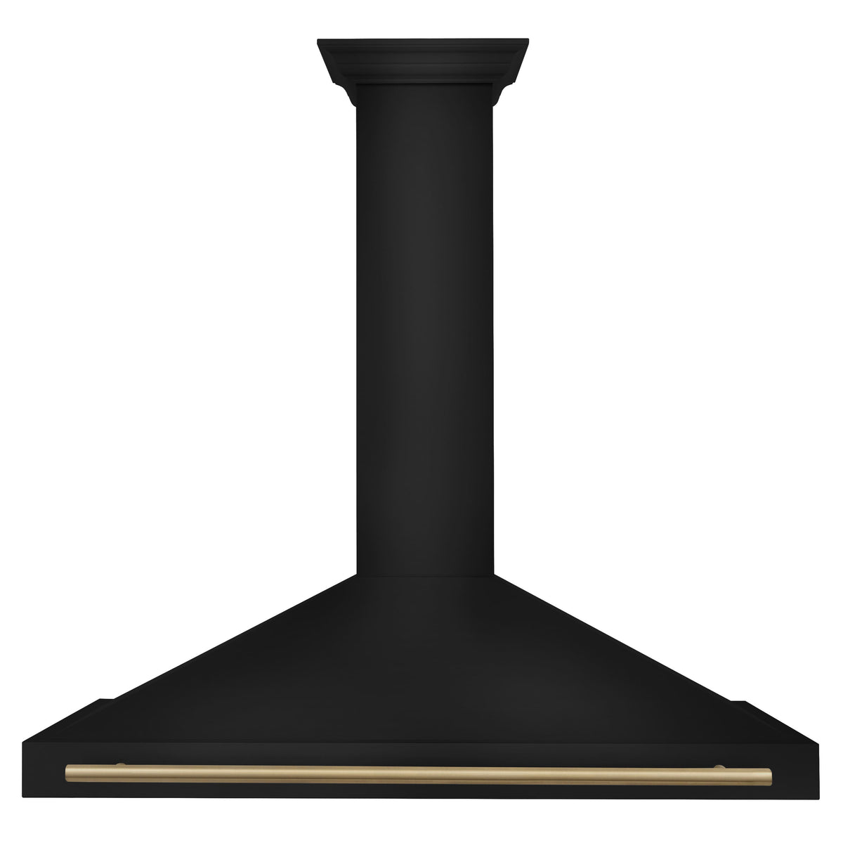 ZLINE - 48 inches - Convertible & Externally Vented - Wall Range Hood - Black Stainless Steel
