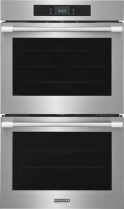 Frigidaire - Professional 30" Built-In Double Wall oven with Total Convection and Stone-Baked Pizza Mode - Stainless Steel