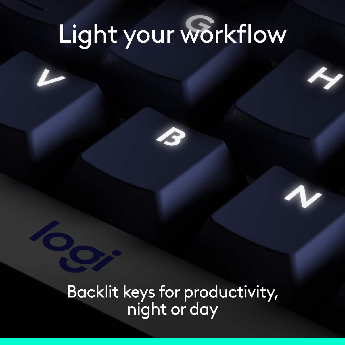 Logitech - Alto Keys K98M Full-size Wireless Mechanical keyboard with Backlit keys for PC, Mac, Laptops - Graphite
