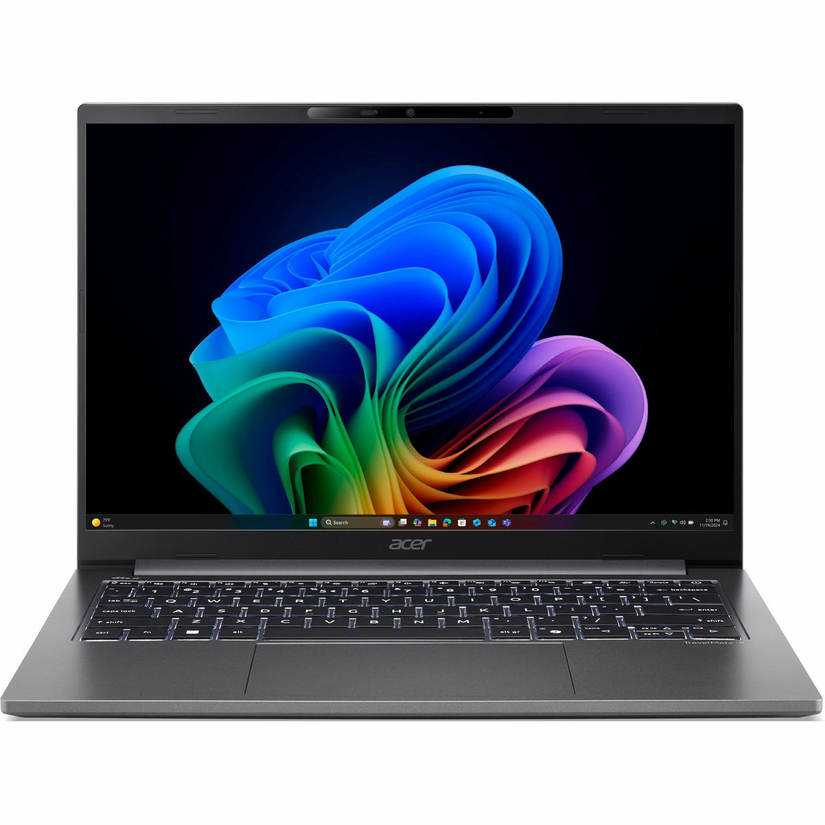 Acer - TravelMate X4 14 AI TMX414-51 14" TFT LCD 1920 x 1200 (WUXGA) Laptop - Intel Core Ultra 5 with 16GB Memory - Iron, Other