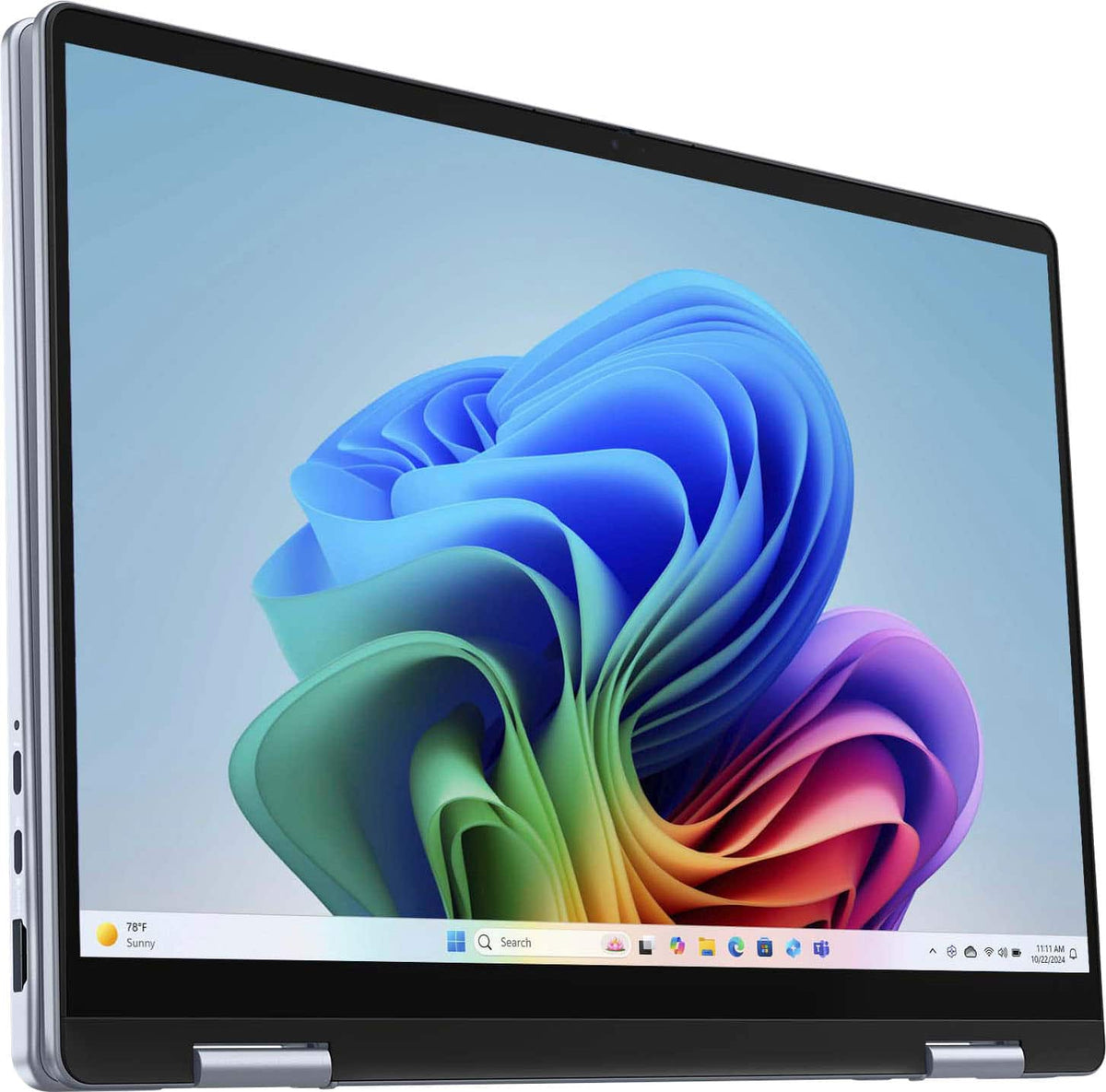 Dell - Plus 14" 2K 2-in-1 Touchscreen Laptop - Intel Core Ultra 7 Series 2 256V 2024 - 16GB Memory - 1TB Storage - Copilot+ PC - Ice Blue