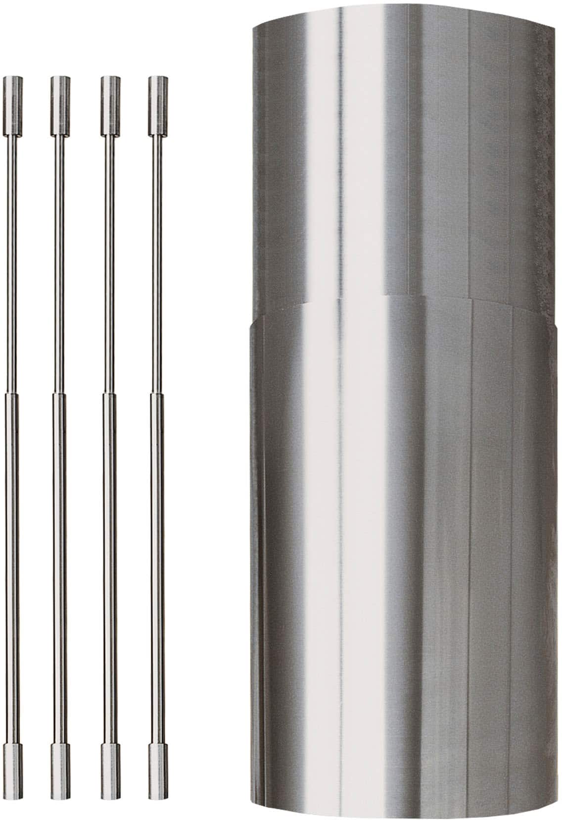 Zephyr - Duct Cover Extension for CTP - Stainless Steel