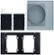 Zephyr - Recirculating Kit for ZVO Range Hood - Black