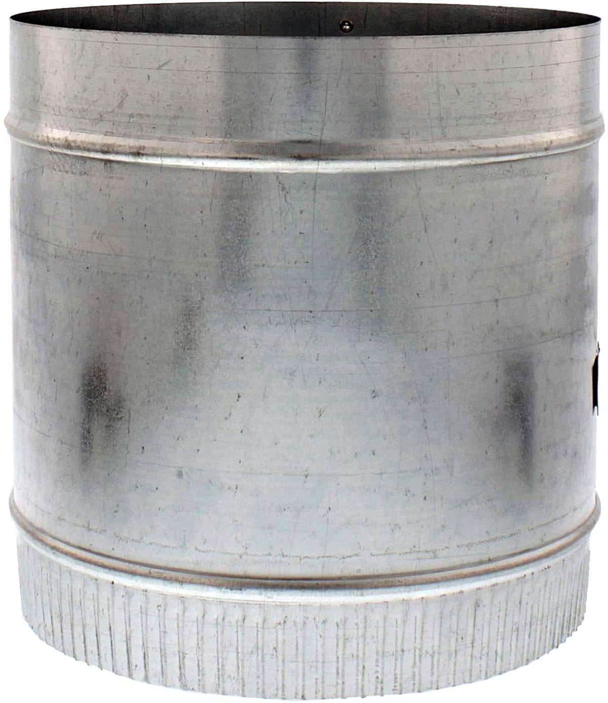 Zephyr - Duct 8 In. Round In-Line Damper for Range Hood - Silver