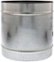 Zephyr - Duct 8 In. Round In-Line Damper for Range Hood - Silver