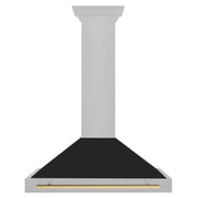 ZLINE - 36 inches - Convertible & Convertible - Wall Range Hood - Satin Stainless Steel