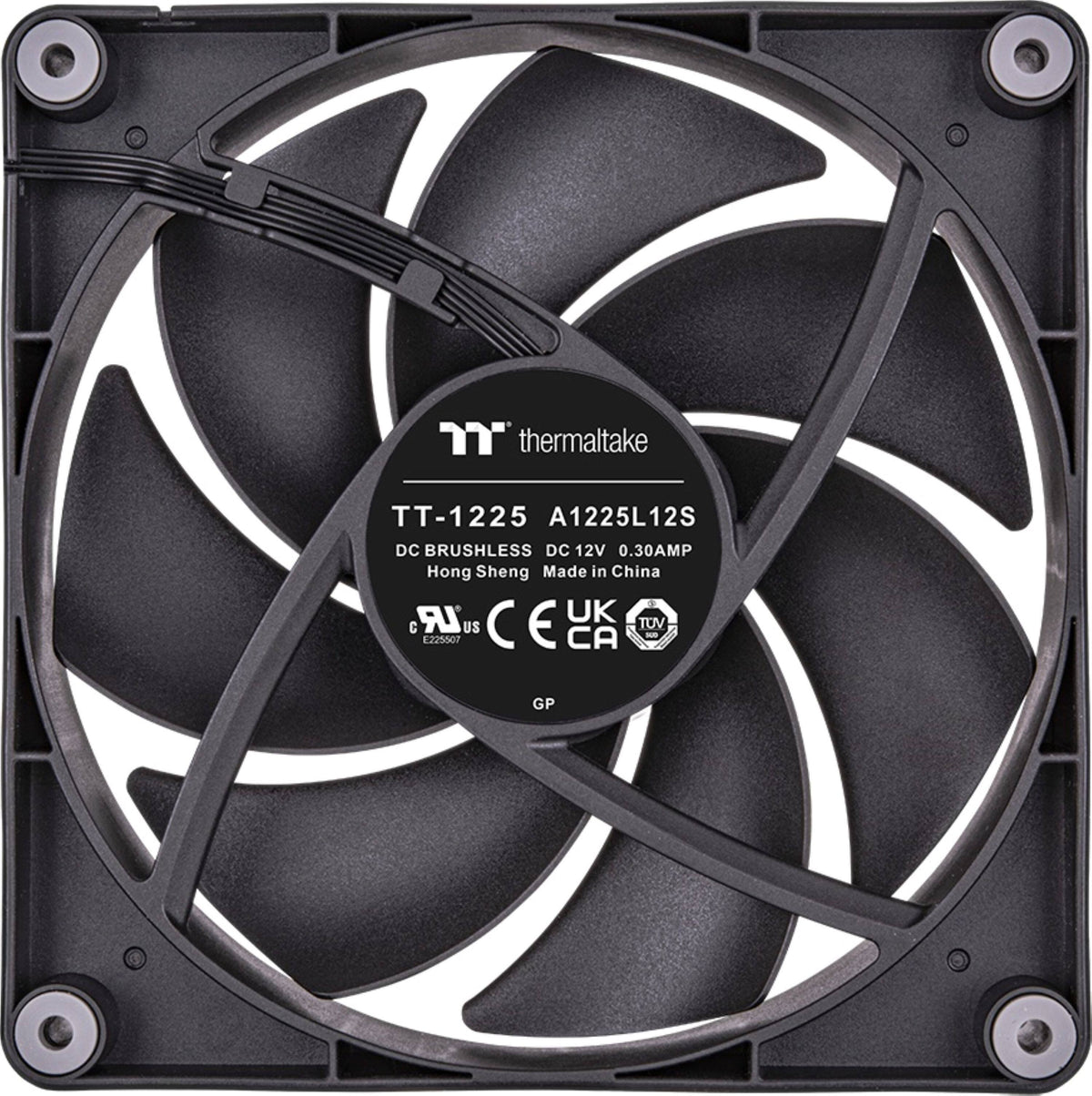 Thermaltake - CT120 PC Cooling Fan (2-Pack) - Black