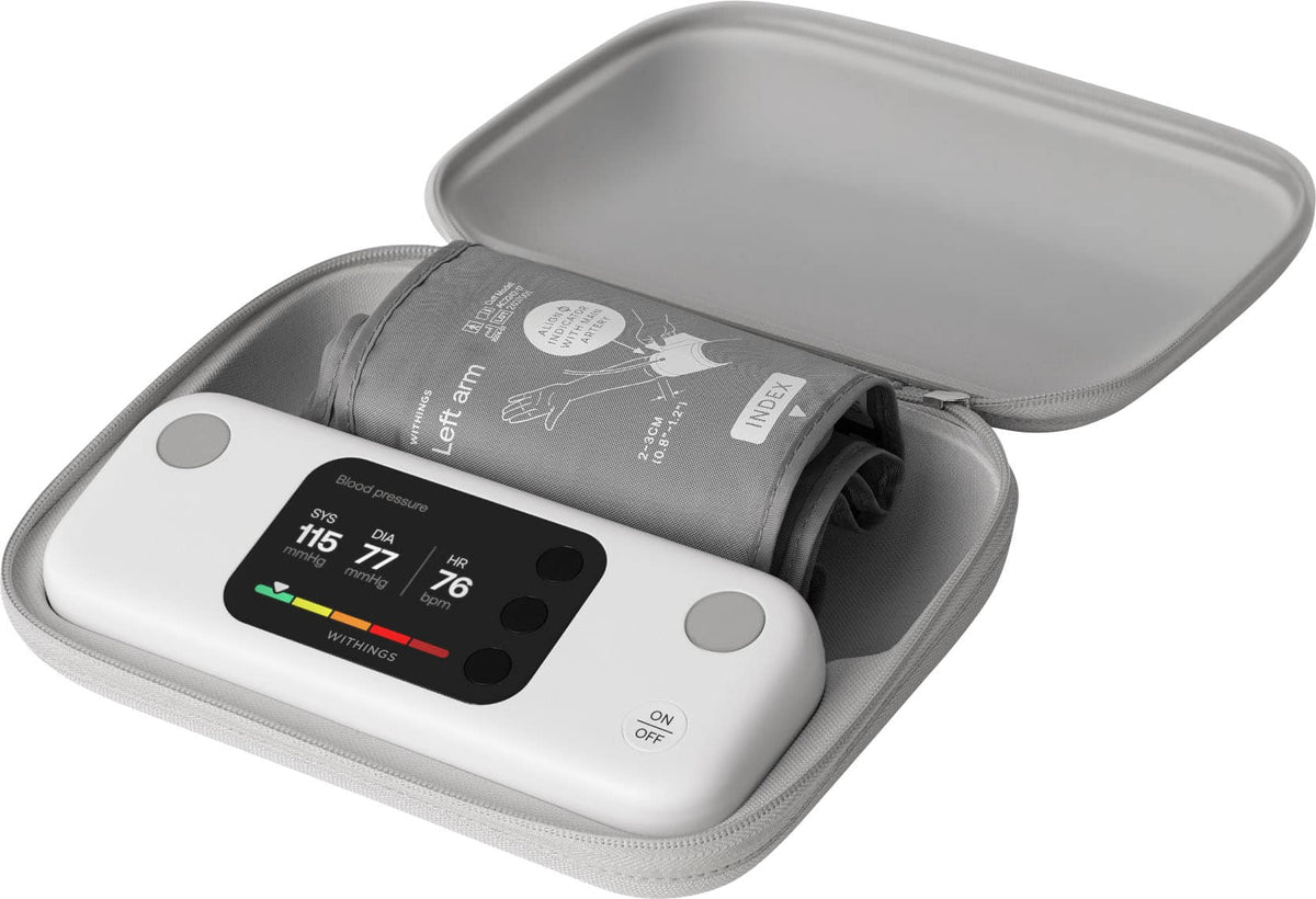 Withings - BPM Vision - Smart Arm Blood Pressure Monitor - Gray