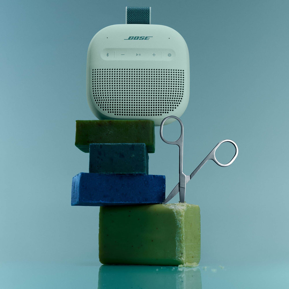 Bose - SoundLink Micro Portable Bluetooth Speaker (2nd Gen) - Dewdrop Mint