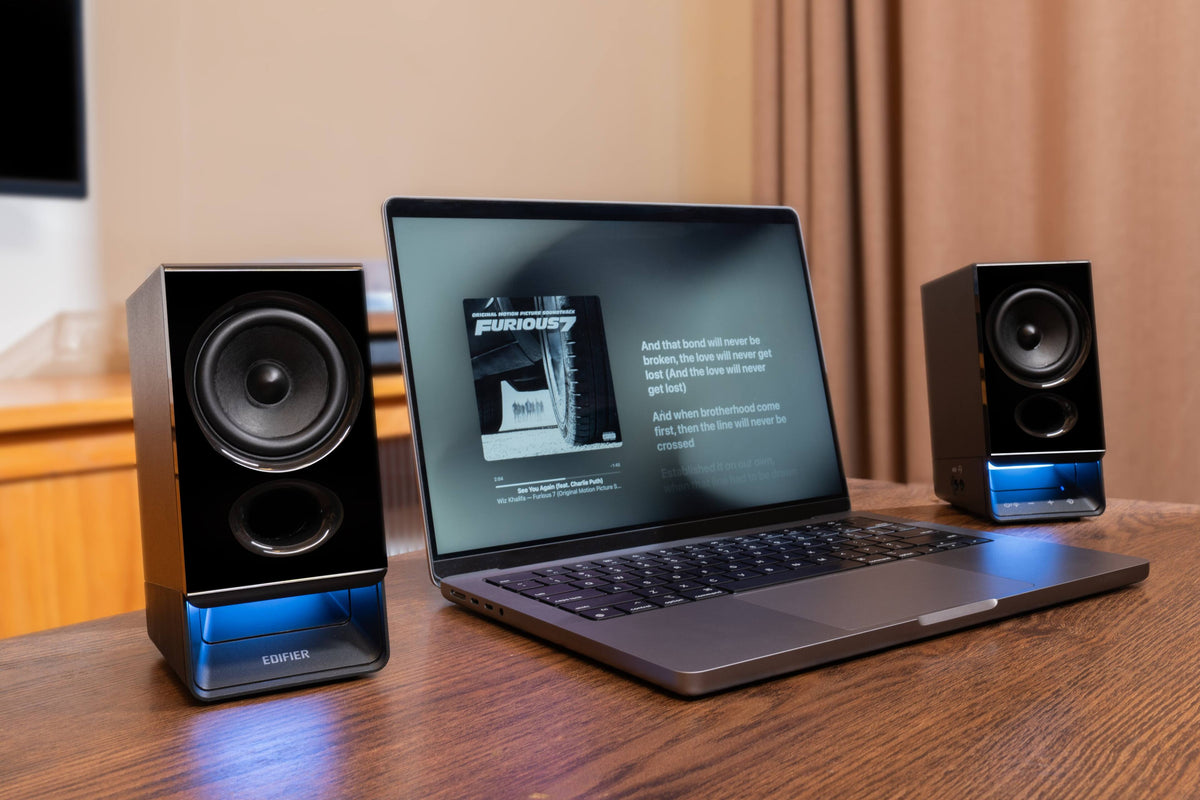 Edifier - R20BT Bluetooth 6.0 Bookshelf Speakers (Pair) - Black