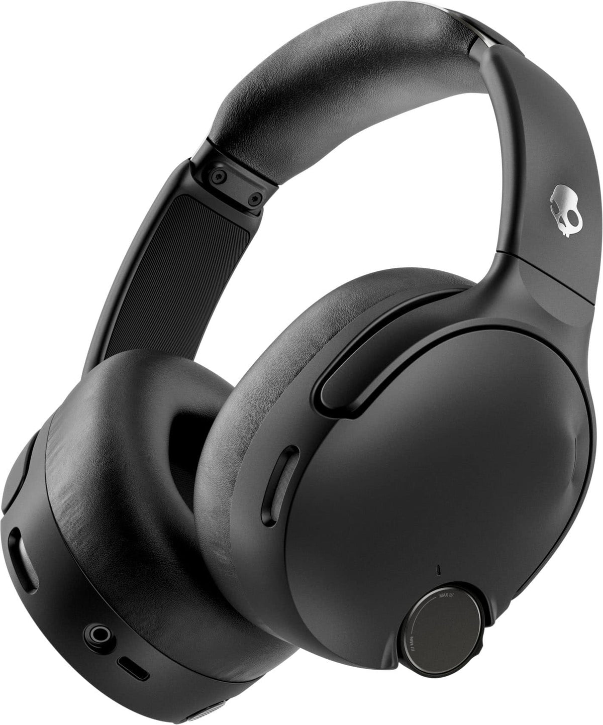 Skullcandy - Crusher 1080 Over-the-Ear Noise Canceling Wireless Bluetooth Headphones with Sound by Bose - Black