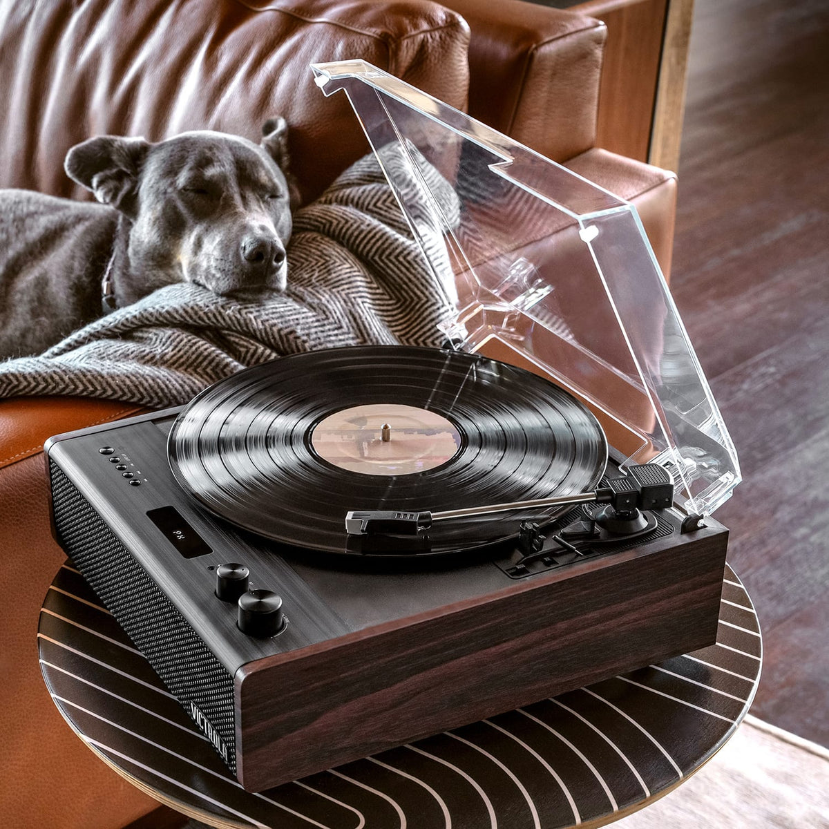 Victrola - Eastwood Signature Hybrid Record Player - Espresso
