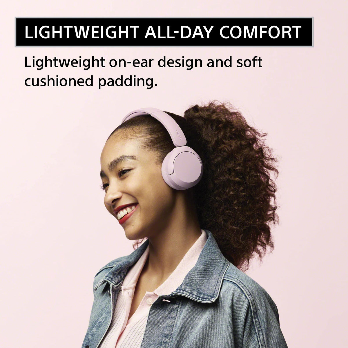 Sony - WH-CH530 Wireless Headphone with Microphone - Pink