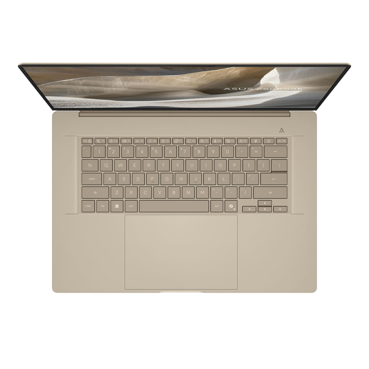 ASUS - Zenbook A16 16" 2K OLED Laptop - Snapdragon X X1 - 32GB RAM - 1TB SSD - Copilot+ PC - Zabriskie Beige