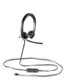 Logitech - H650e Stereo Wired On-ear Headset - Black