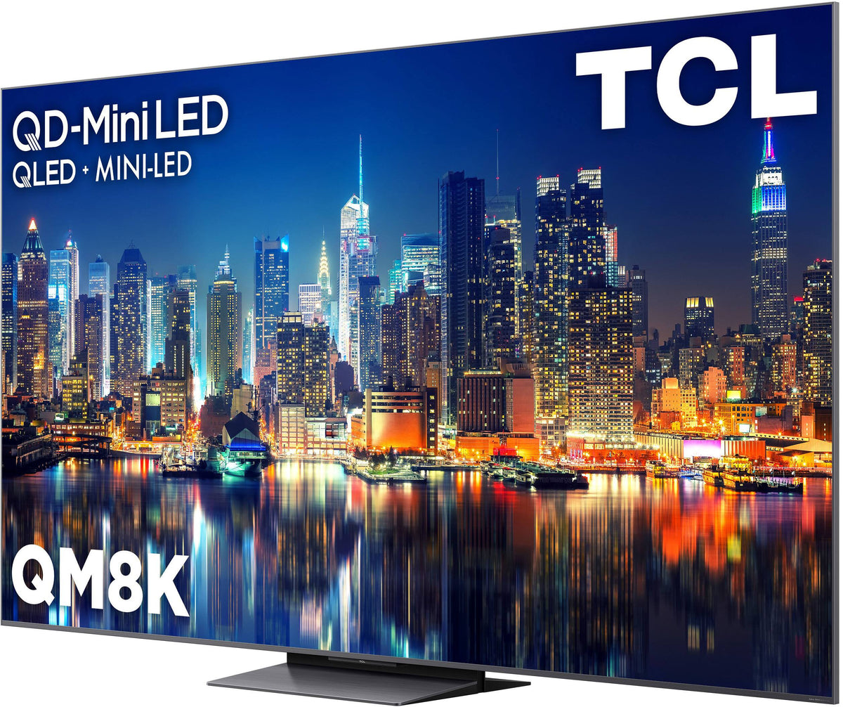 TCL - 75" Class QM8K Series 4K UHD HDR QD-Mini LED Smart TV with Google TV (2025)