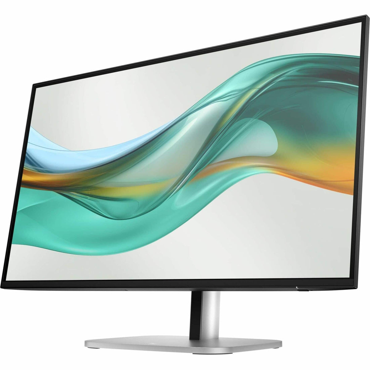 HP - 27" IPS LED 100Hz Monitor (USB, HDMI) - Jet Black, Black, Silver