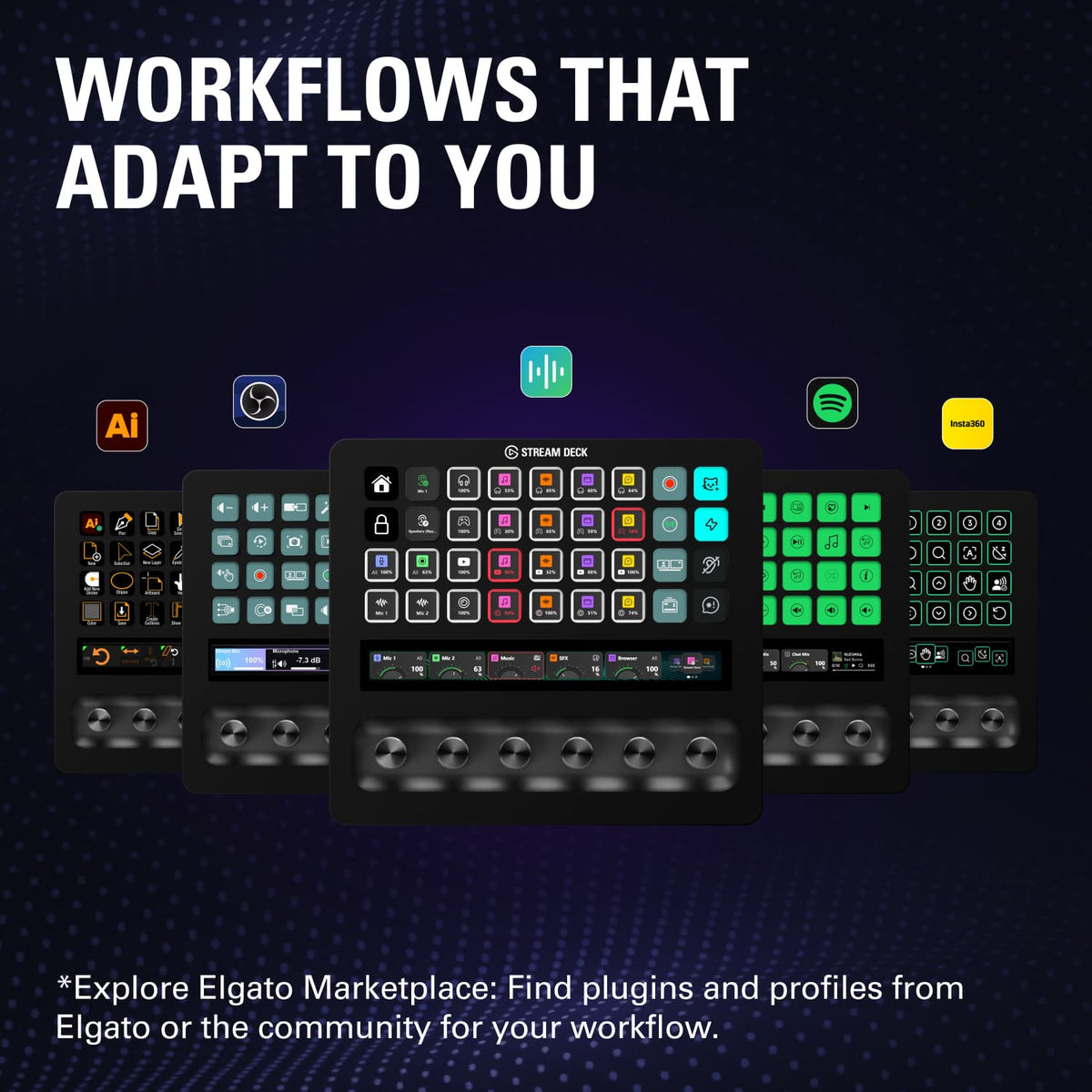 Elgato - Stream Deck + XL - Black
