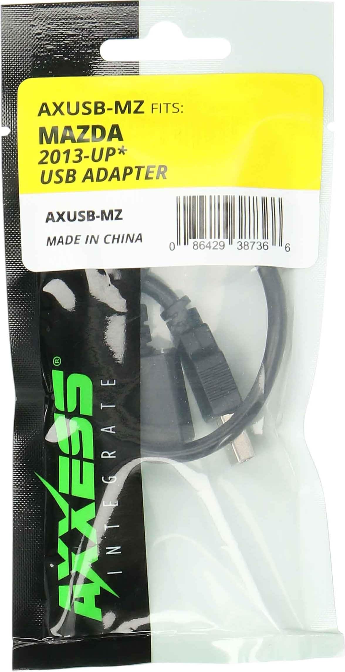 Metra - AXXESS 12' USB Retention Cable for 2013-2019 Mazda - Multi