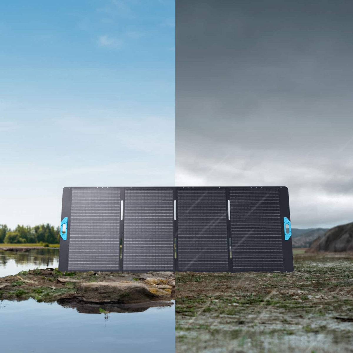 Anker - SOLIX PS400 Portable Solar Panel 400W - Black