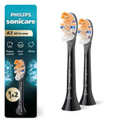 Philips Sonicare - A3 All-in-One - Replacement Brush Heads, 2 Pack - Black