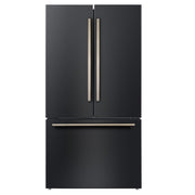 Forno Appliances - Rivello 27.4 Cu. Ft. French Door Refrigerator with Internal Water Dispenser - Black